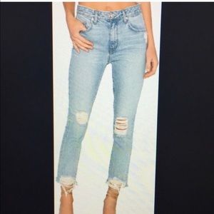 Lovers + Friends Logan High Rise Jeans